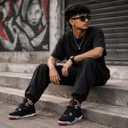 Air Jordan Retro 4 Sneakers