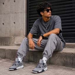 Air Jordan Retro 4 Sneakers