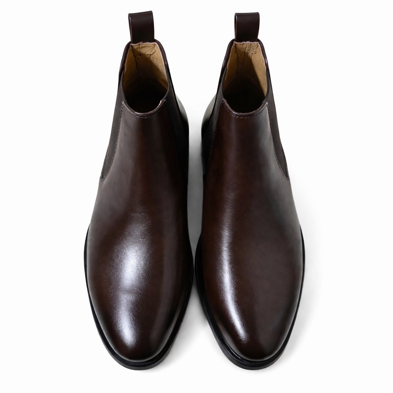 Mens Leather Chelsea Boots - 3