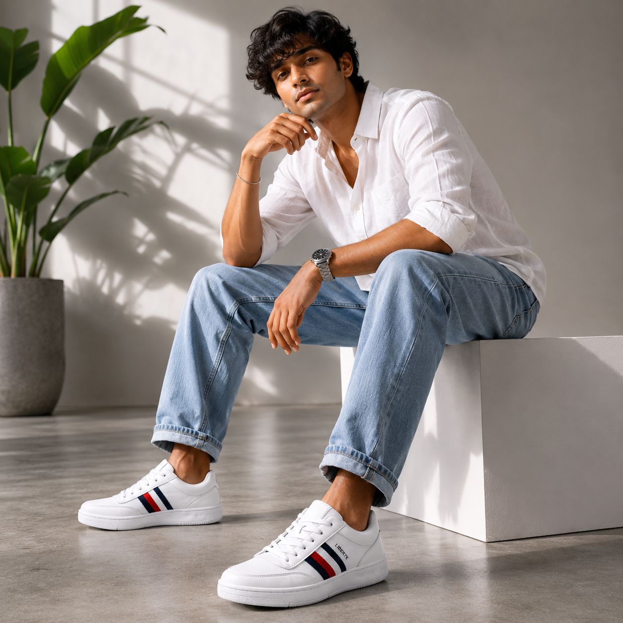 Mens casual sneakers H1