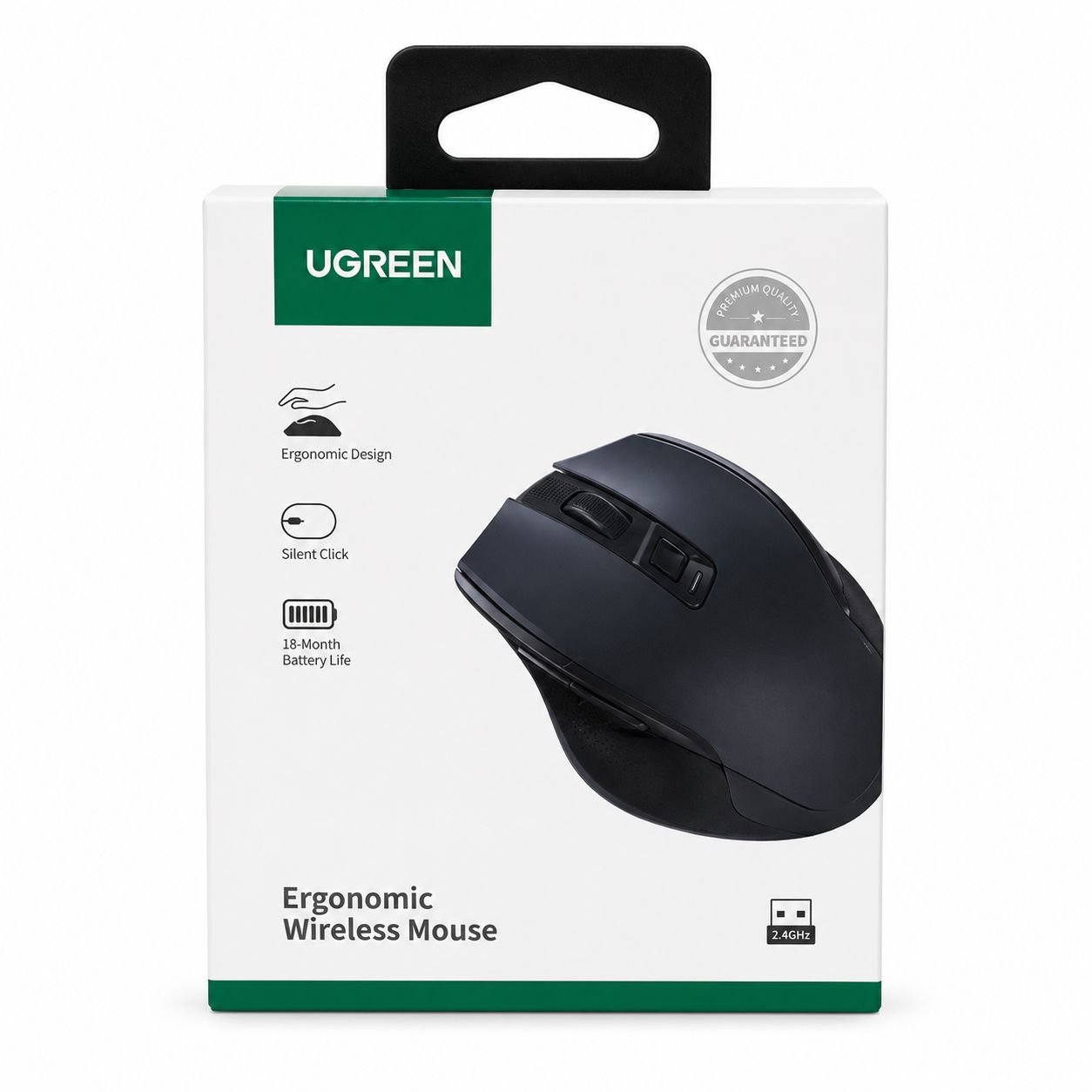 UGREEN Ergonomic Wireless Mouse