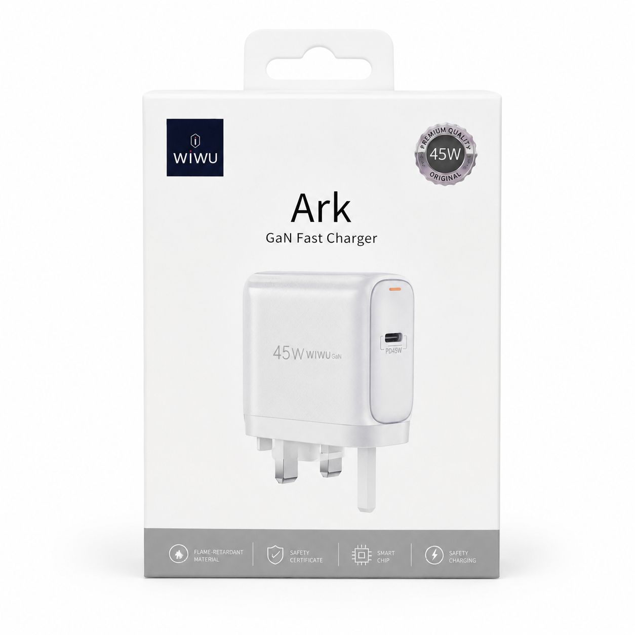 Wiwu Ark 45w Fast Charger - 1