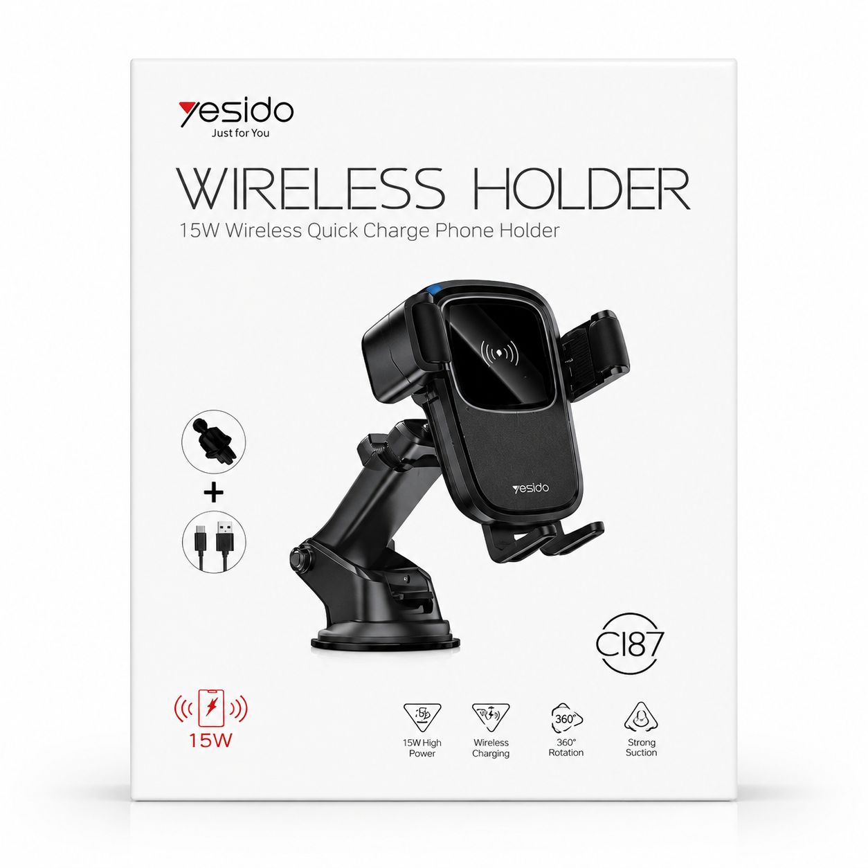  Yesido Car Phone Holder