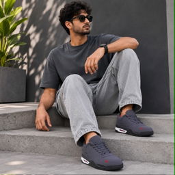 Bike Air Sneakers