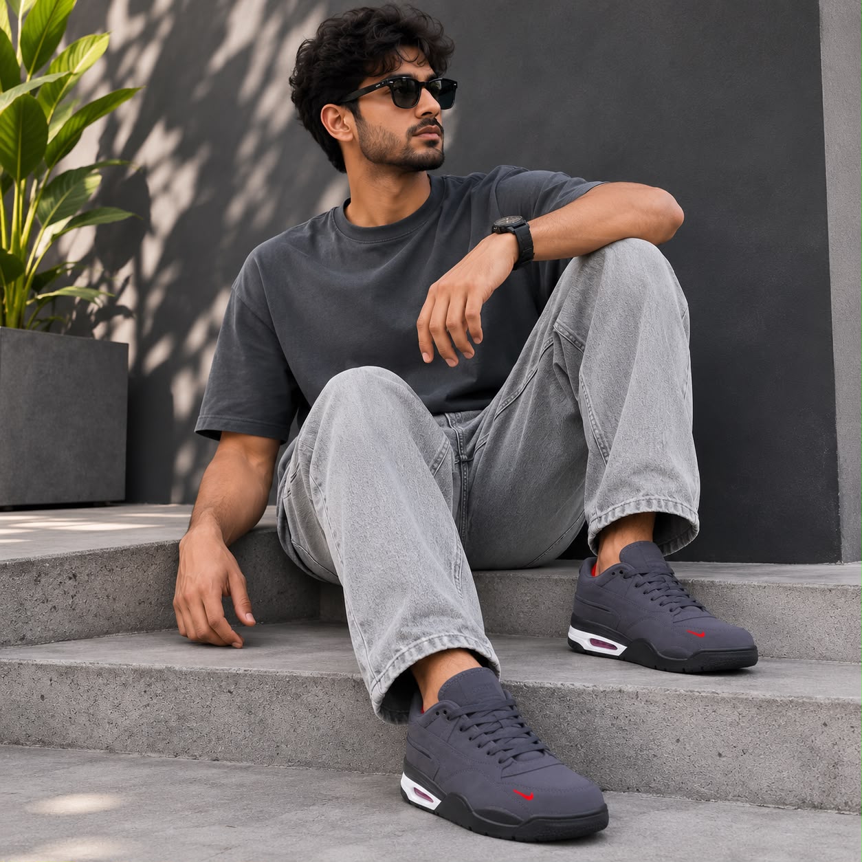 Bike Air Sneakers