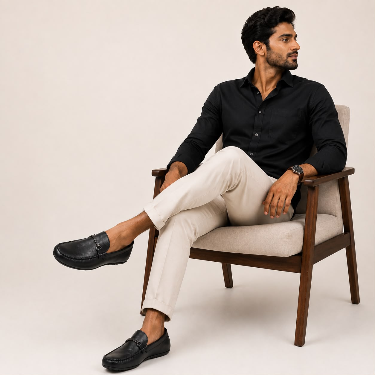 Comfy Leather Loafer P-6