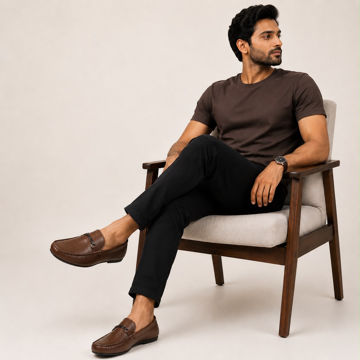 Comfy Leather Loafer P-6