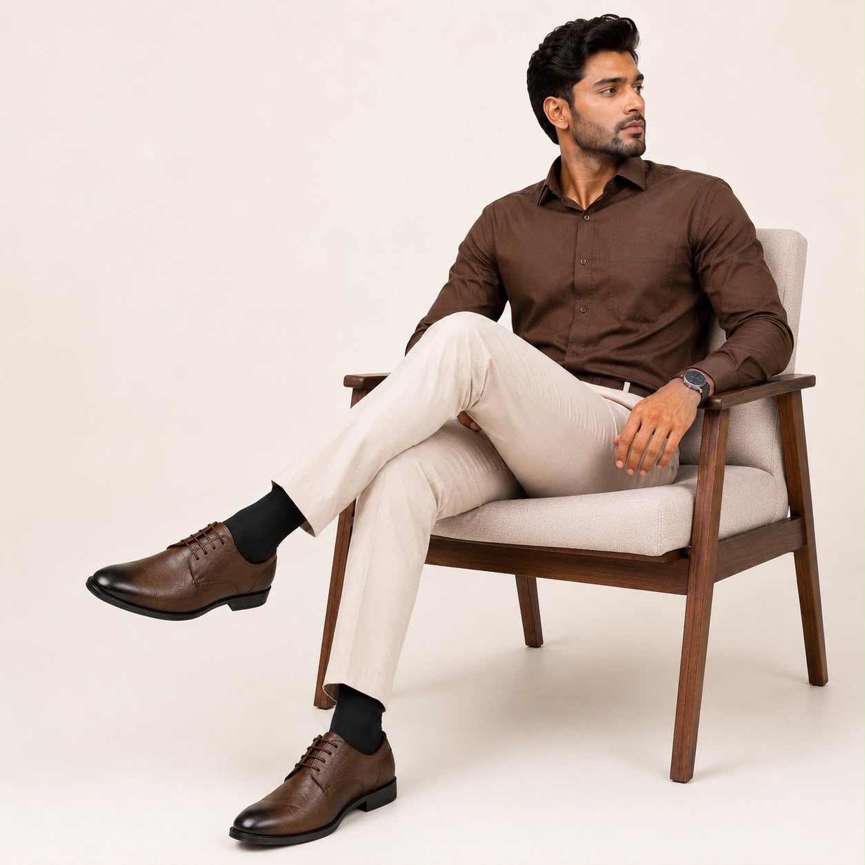 Comfy Leather Shoe - 1802