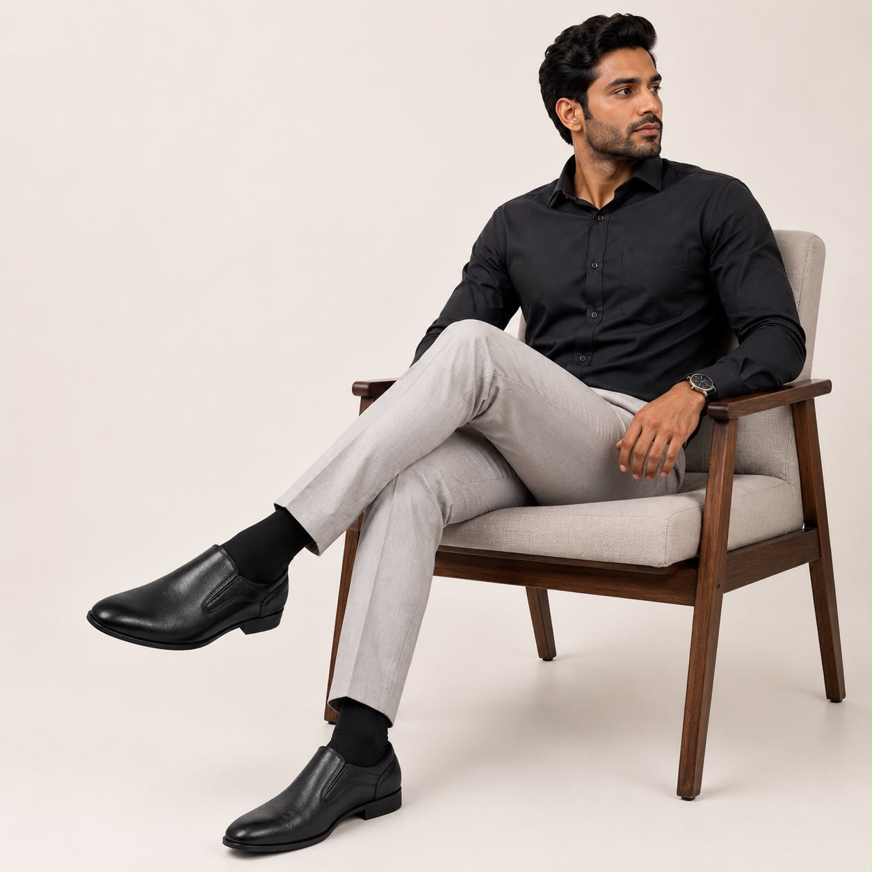 Comfy Leather Shoes - 321