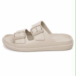 Double-Buckle EVA Slipper 6194