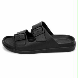 Double-Buckle EVA Slipper 6194
