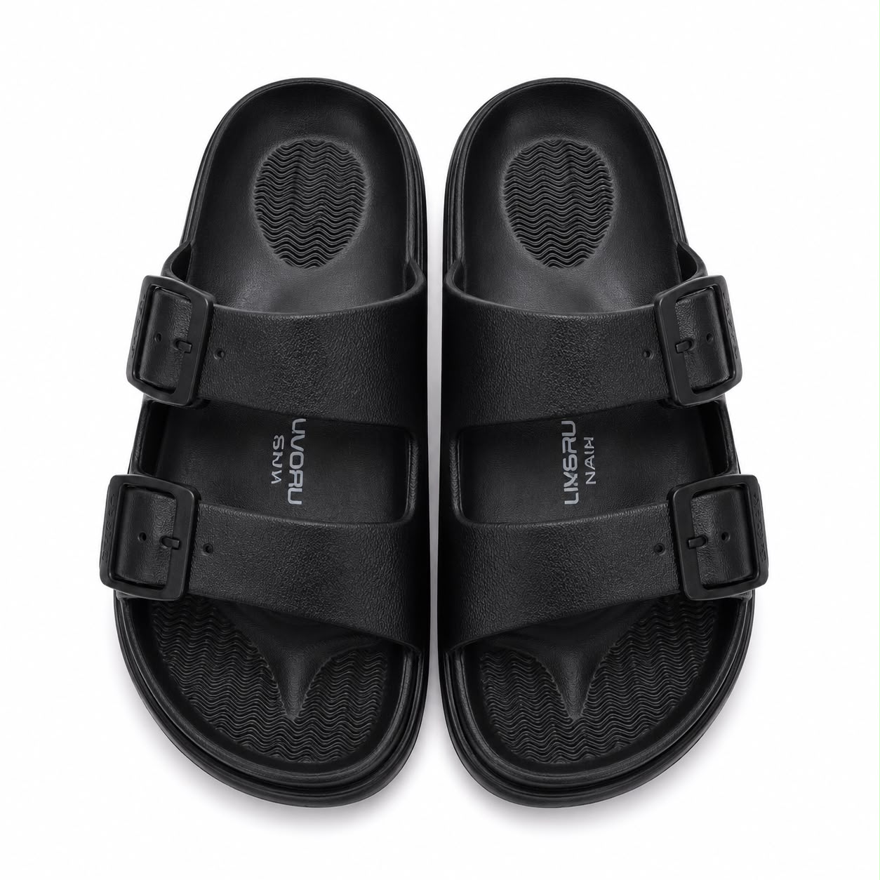 Double-Buckle EVA Slipper 6194 - 2