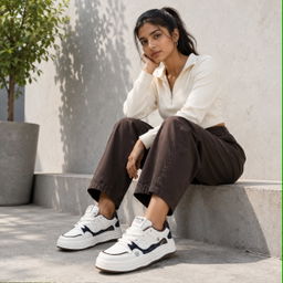 Ladies' sneaker B353