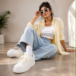 Ladies' sneaker Q120
