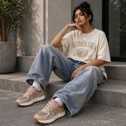 Ladies sneakers 6108