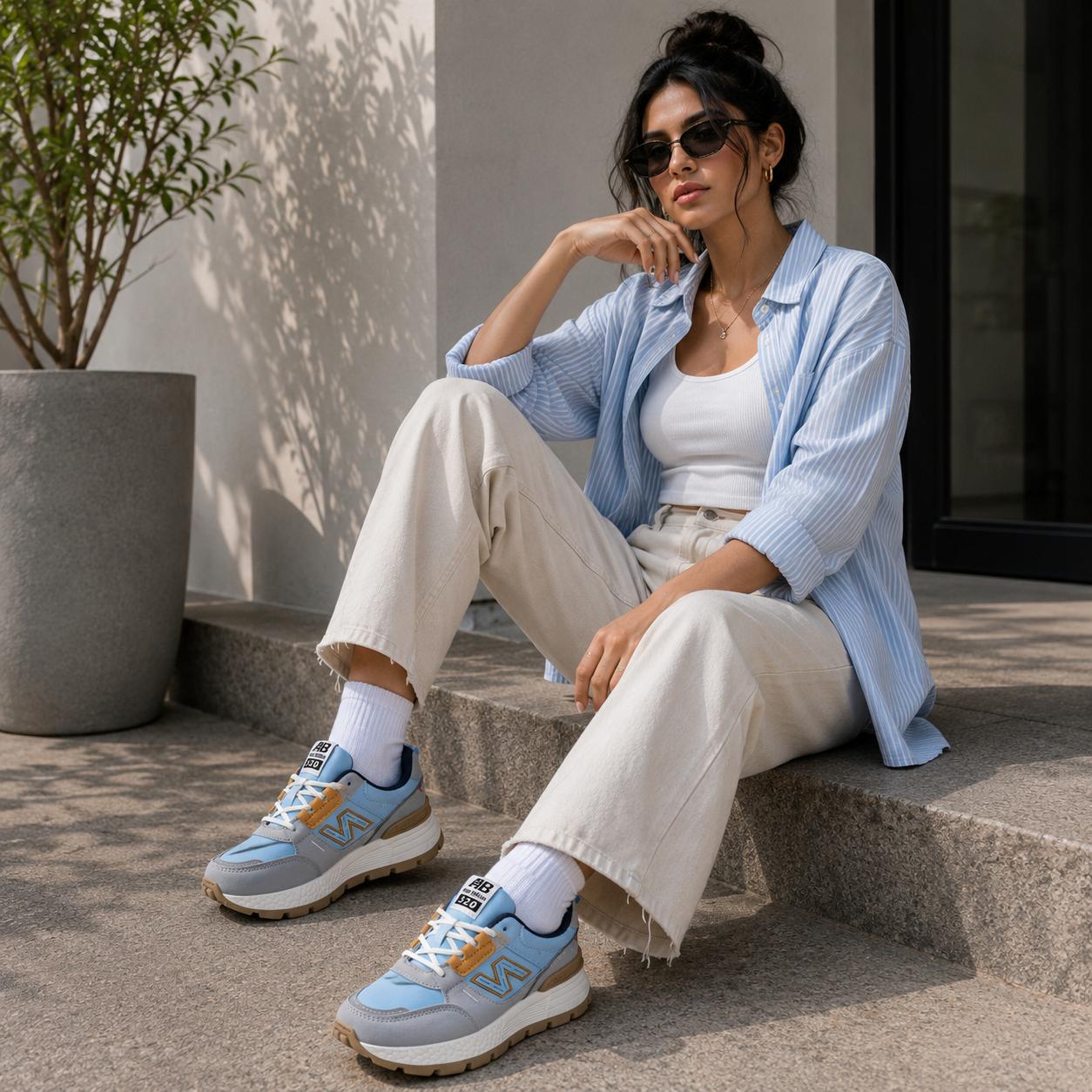Ladies sneakers 8936 - 1