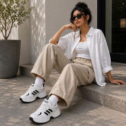 Ladies sneakers F06