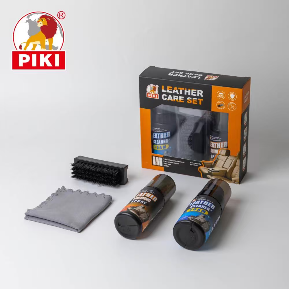 Premium Leather Care Cleaning Set