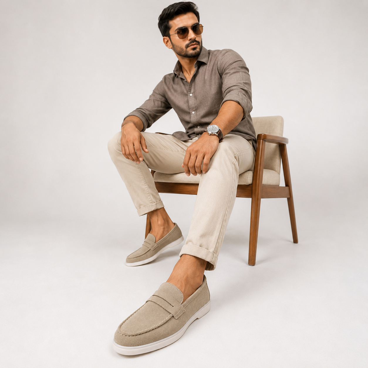 Liberte Casual Suede Loafer - 1