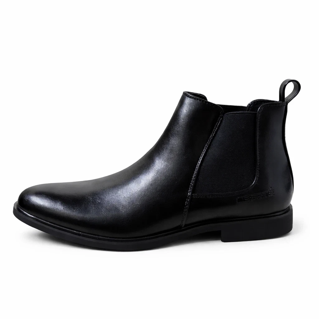 LIBERTÉ Chelsea Leather Boots