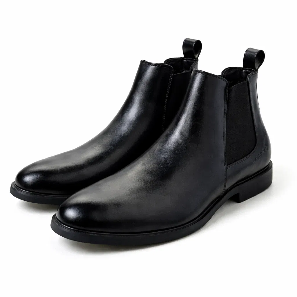 LIBERTÉ Chelsea Leather Boots - 2