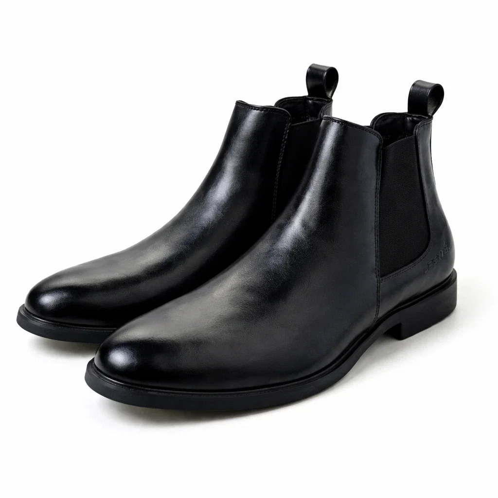 LIBERTÉ Chelsea Leather Boots