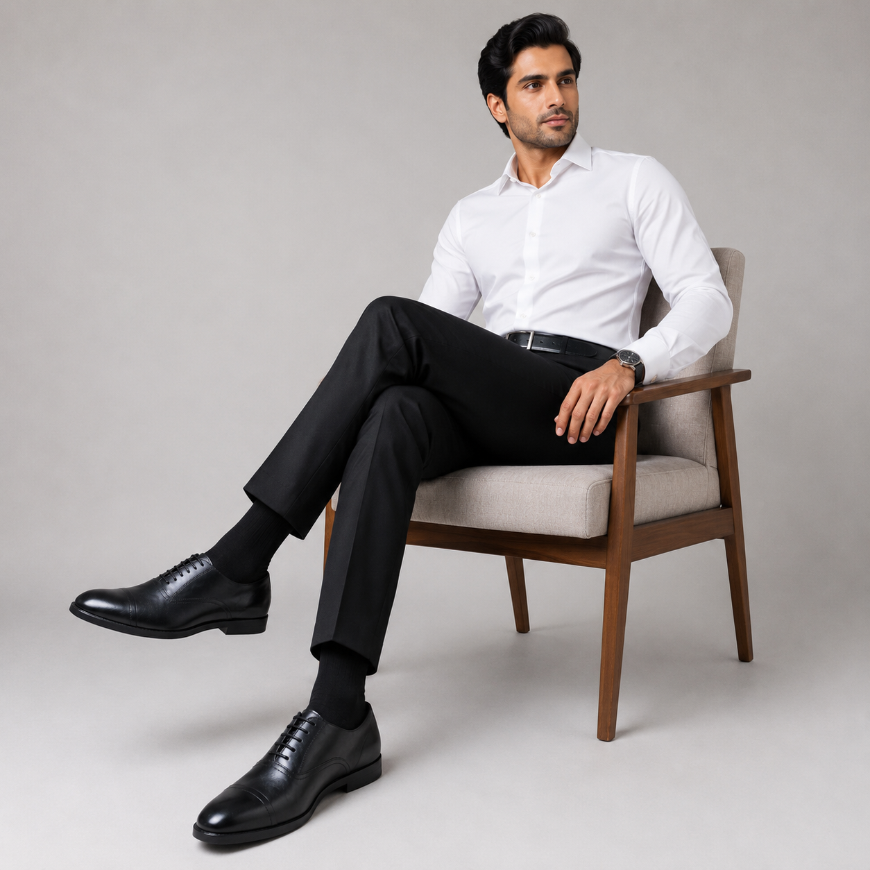 Liberte Leather Formal Royal Oxford