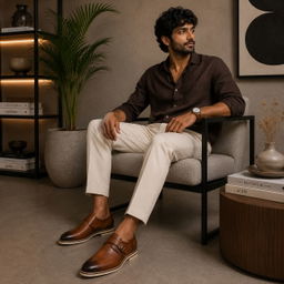 liberte Premium leather shoe Y133