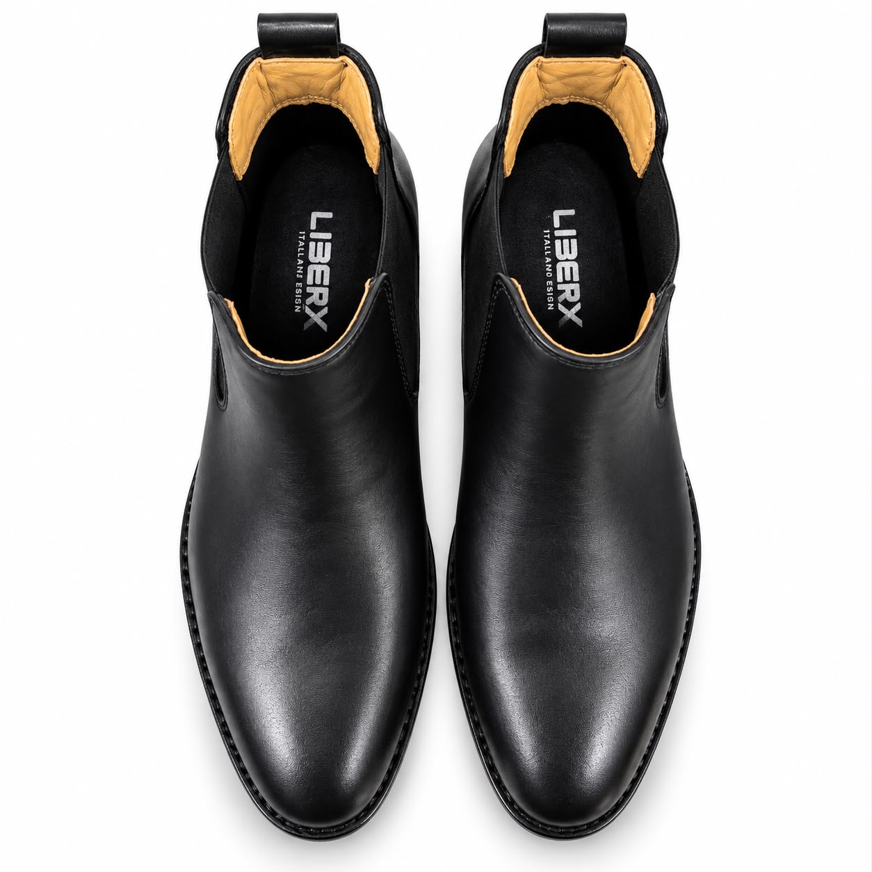 Liberx Chelsea Leather Boots T8-100