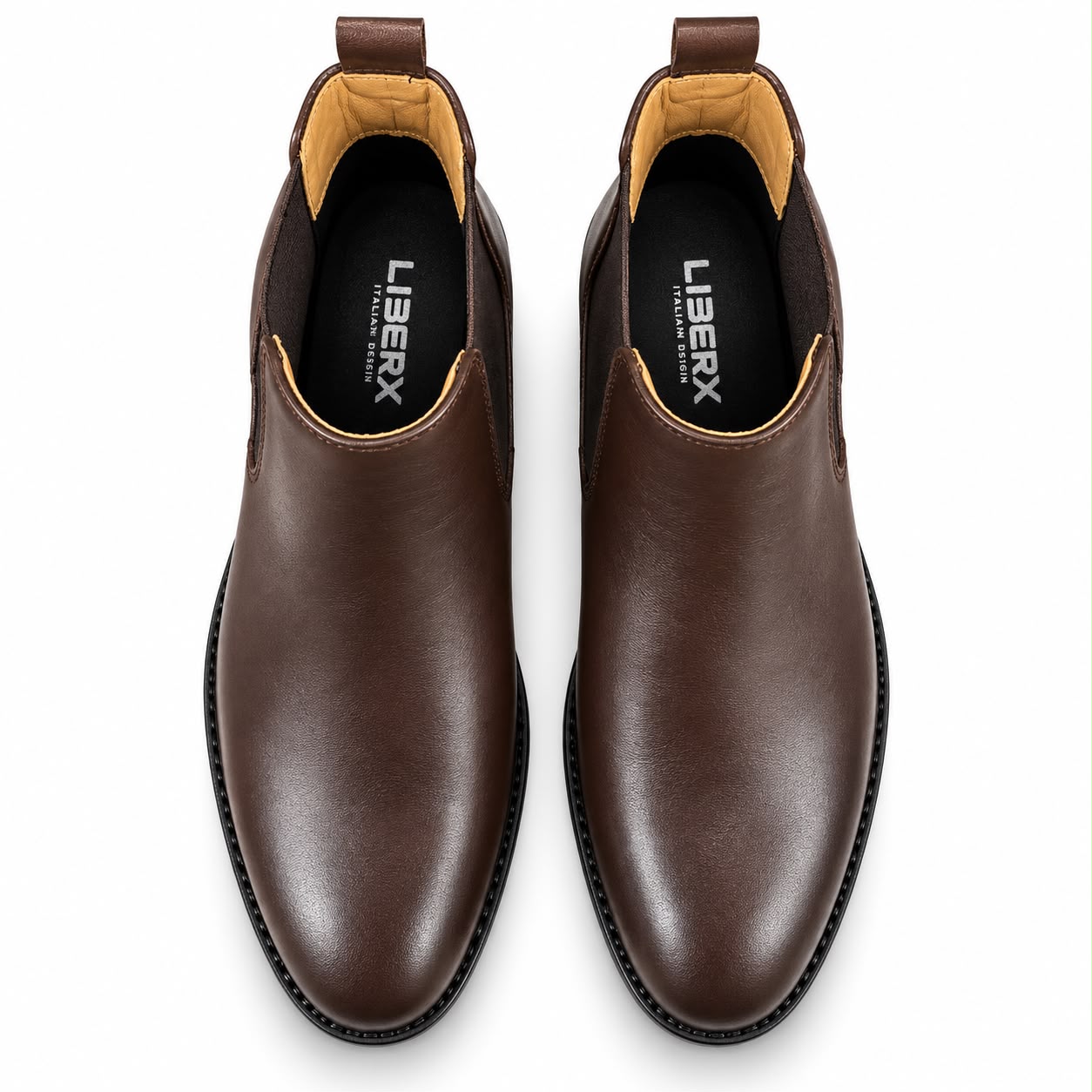 Liberx Chelsea Leather Boots T8-100