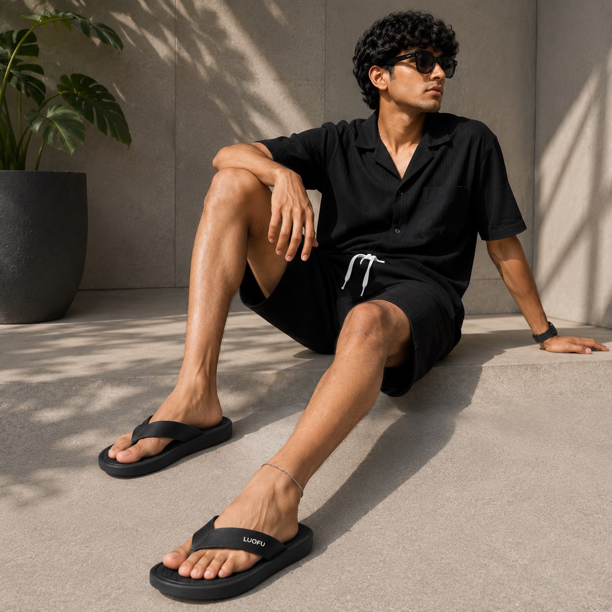 Men's Comfort Flip Flops - 2326 LUOFU