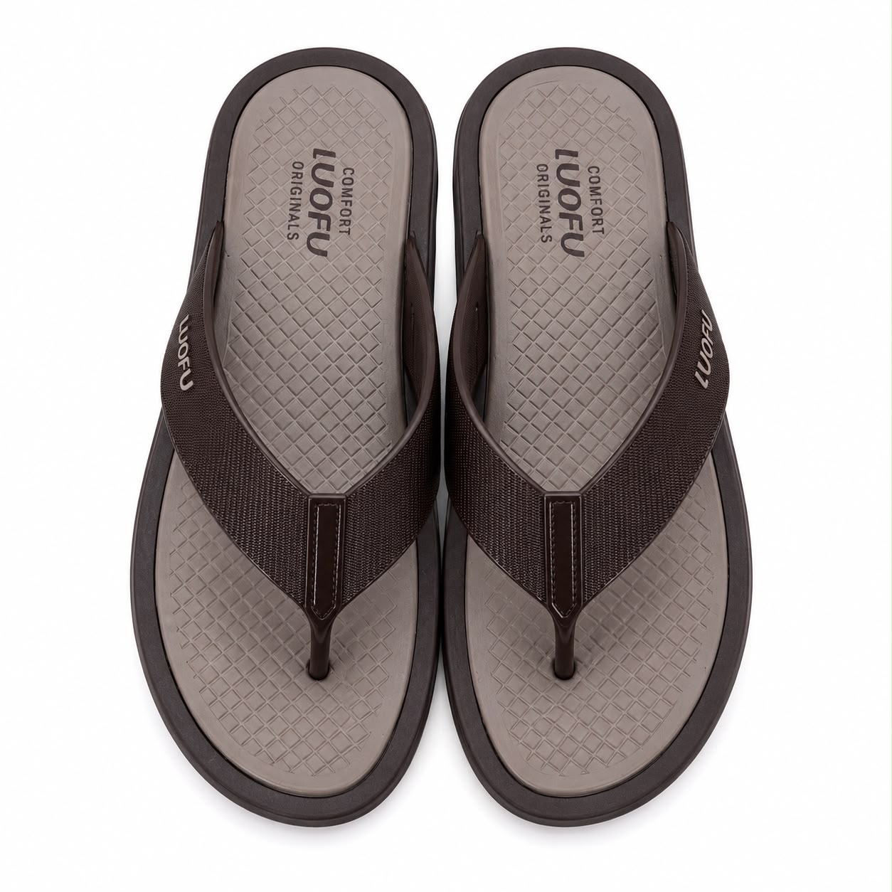 Men's Comfort Flip Flops - 2326 LUOFU - 2