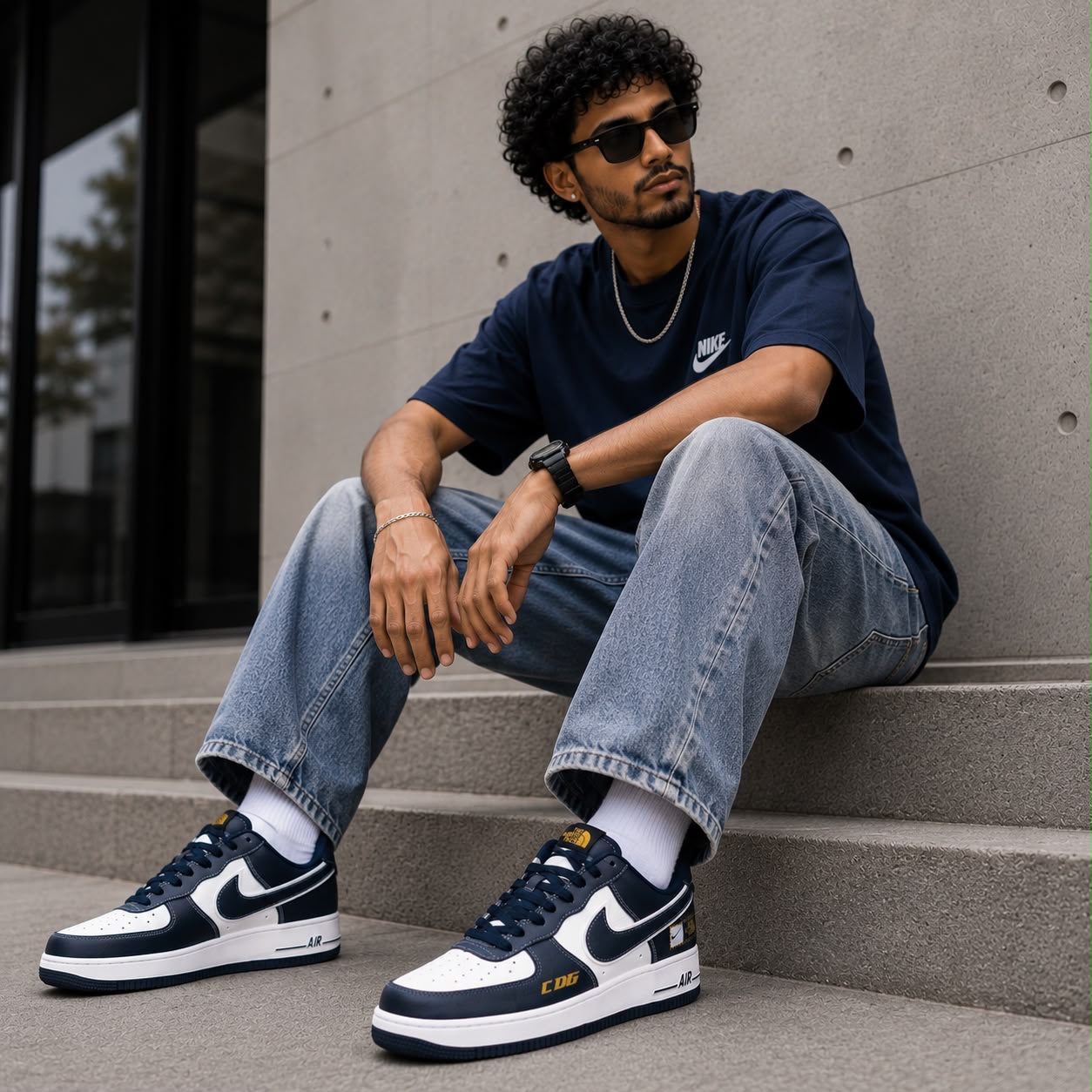 Nike Air Force 1 x TNF