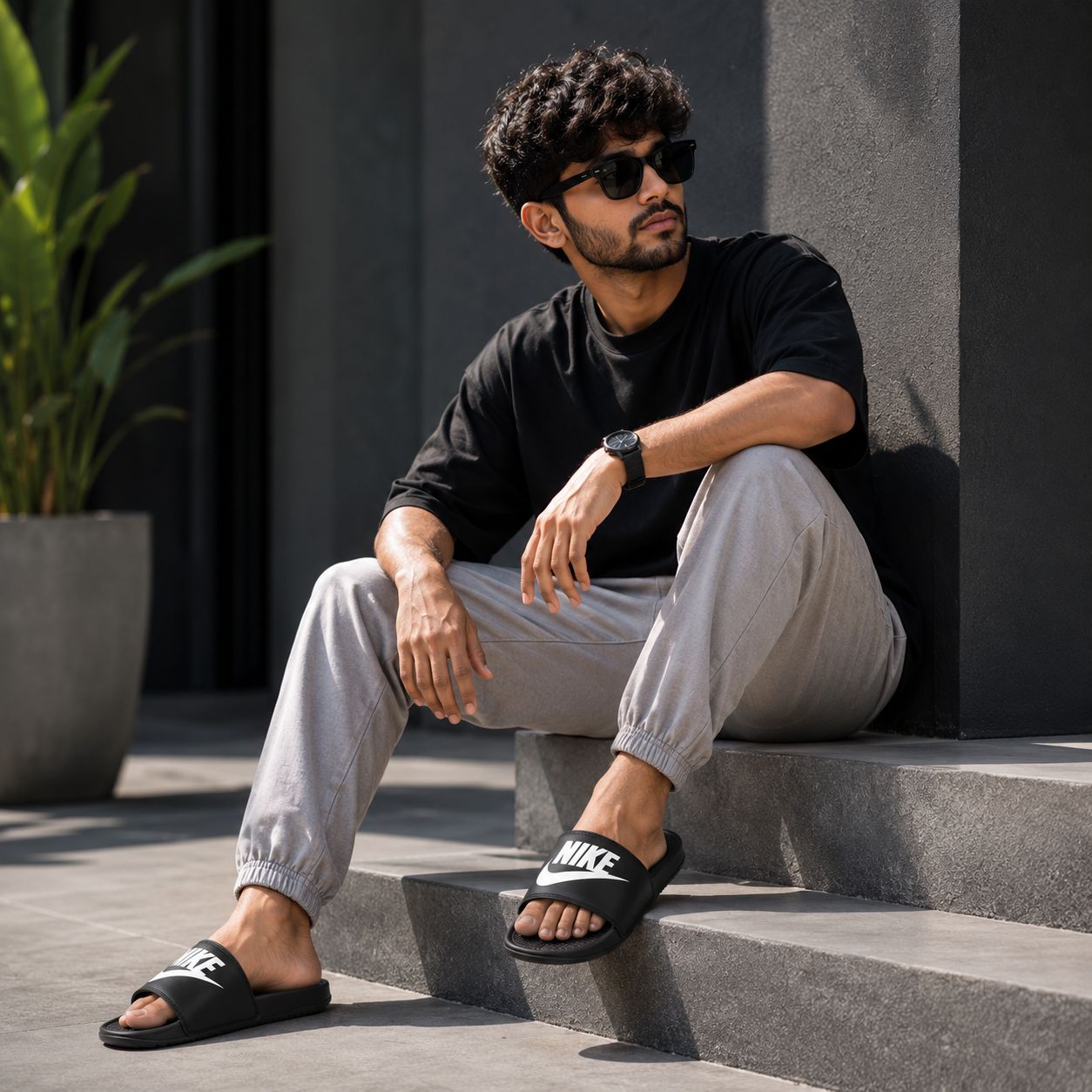 Nike slides