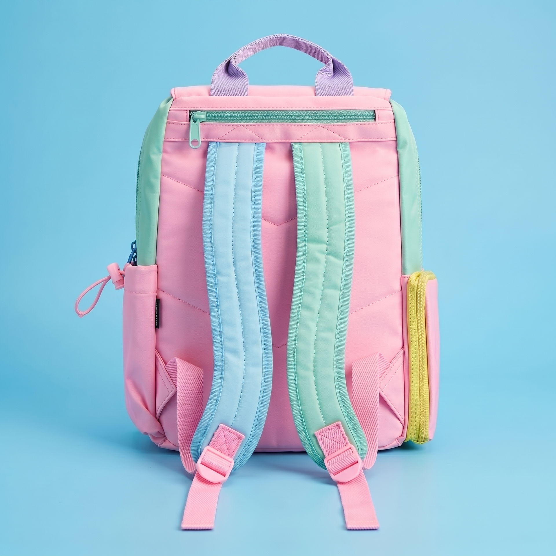 Smiggle Rainbow Coloured Chelsea Foldover Backpack - 3