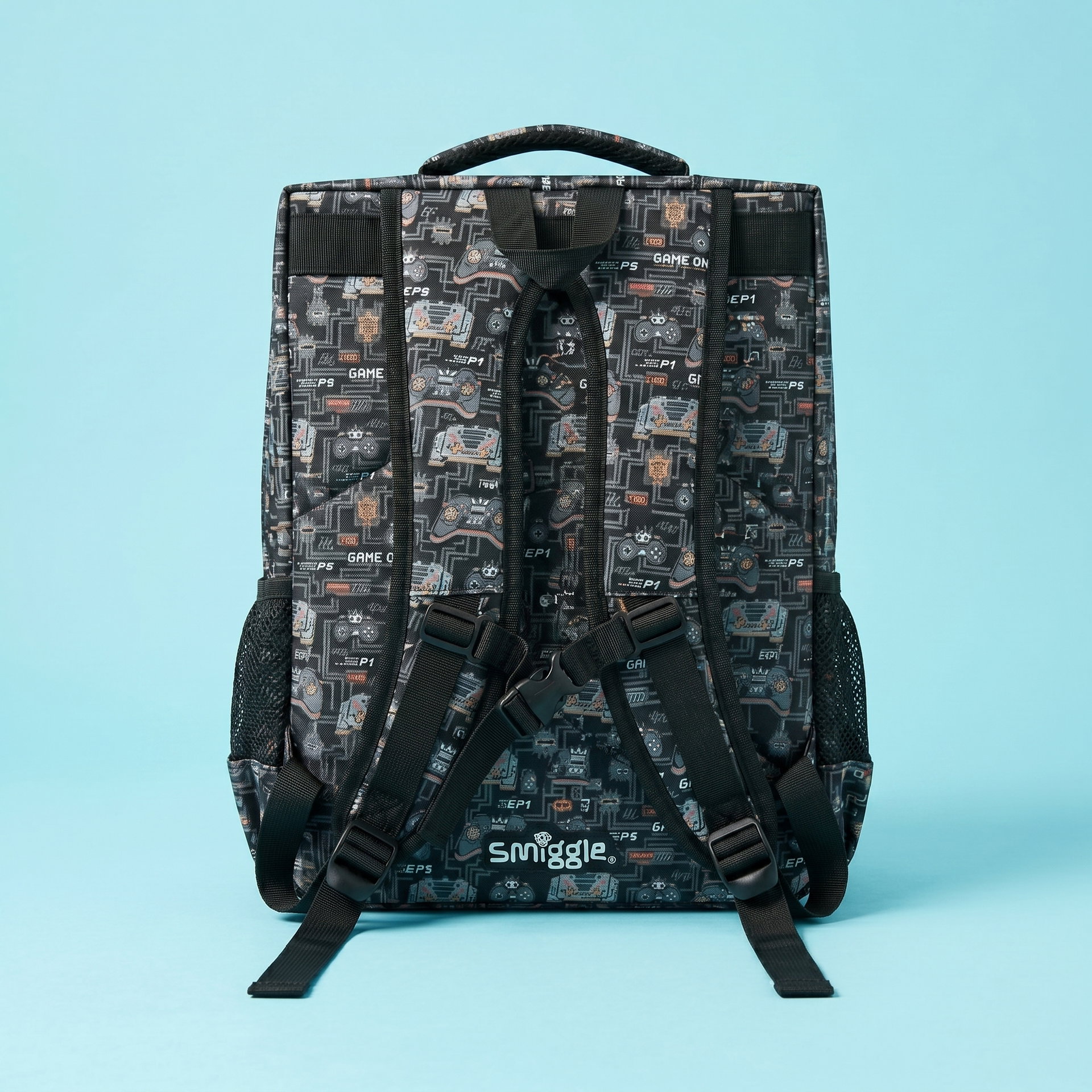 Smiggle Game on Console Attach Foldover Backpack