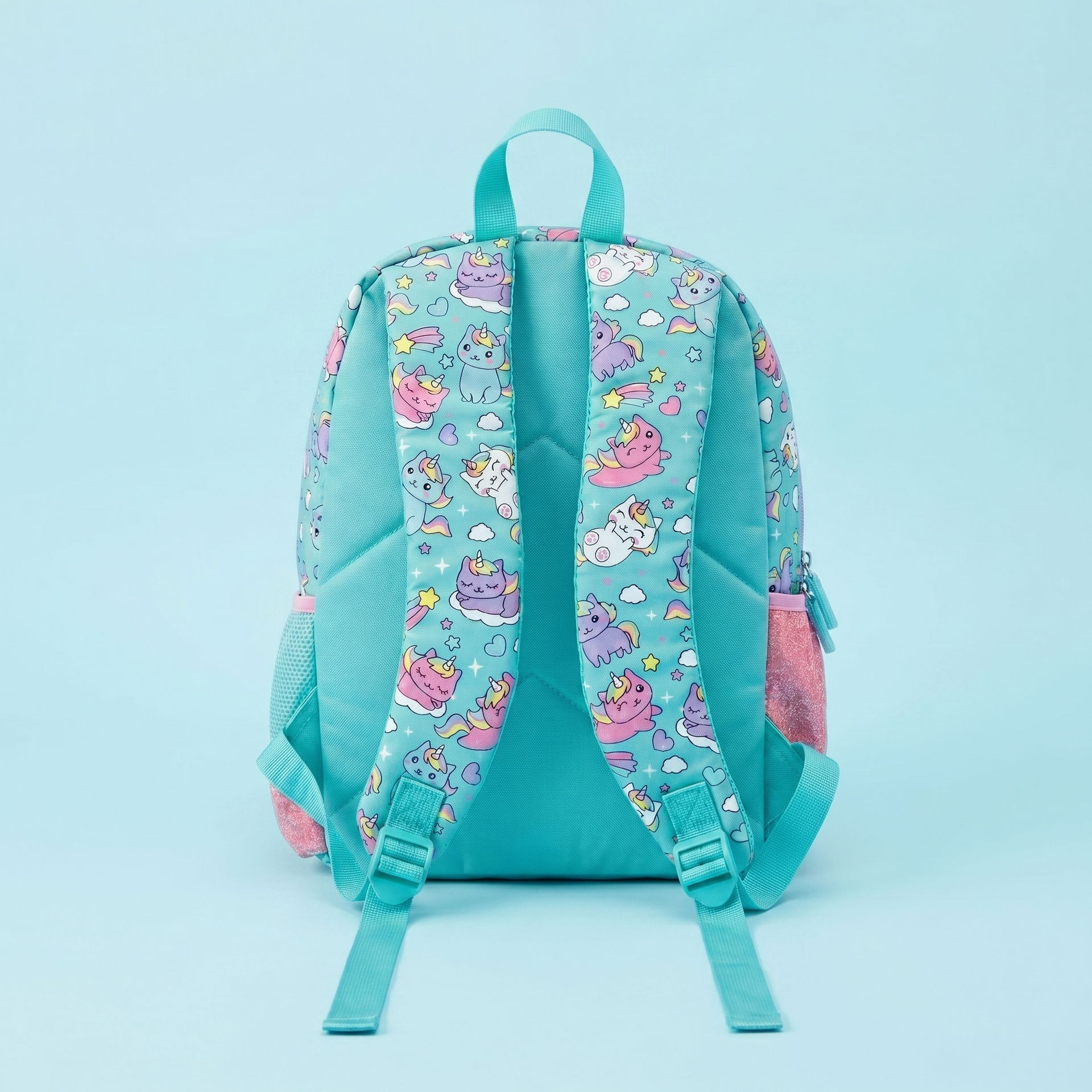 Smiggle Barnacl Cyan Unicorn Backpack - 3