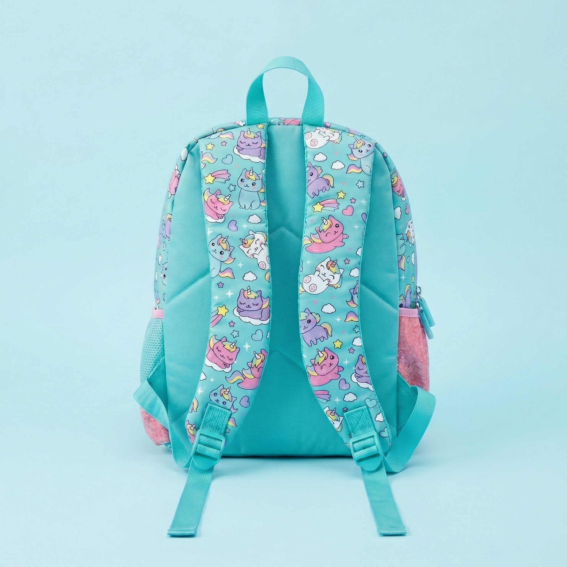 Smiggle Barnacl Cyan Unicorn Backpack