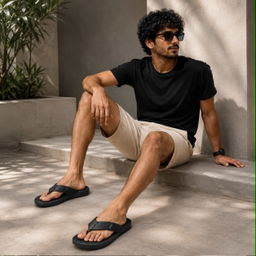 Two strap slippers 9206