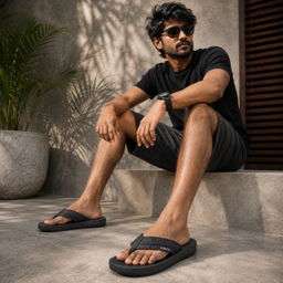 Two Strap Slippers