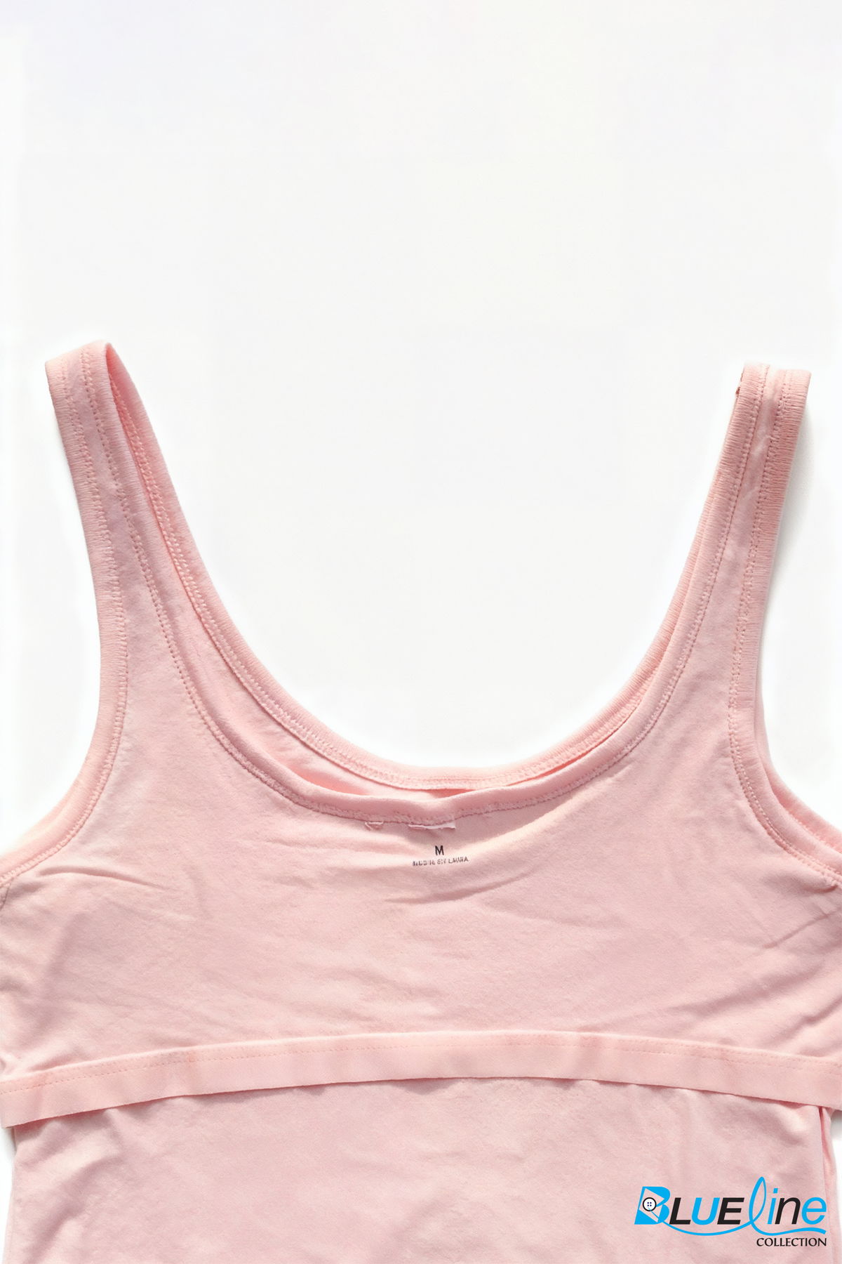 COTTON RIB TANK SLIP DRESS