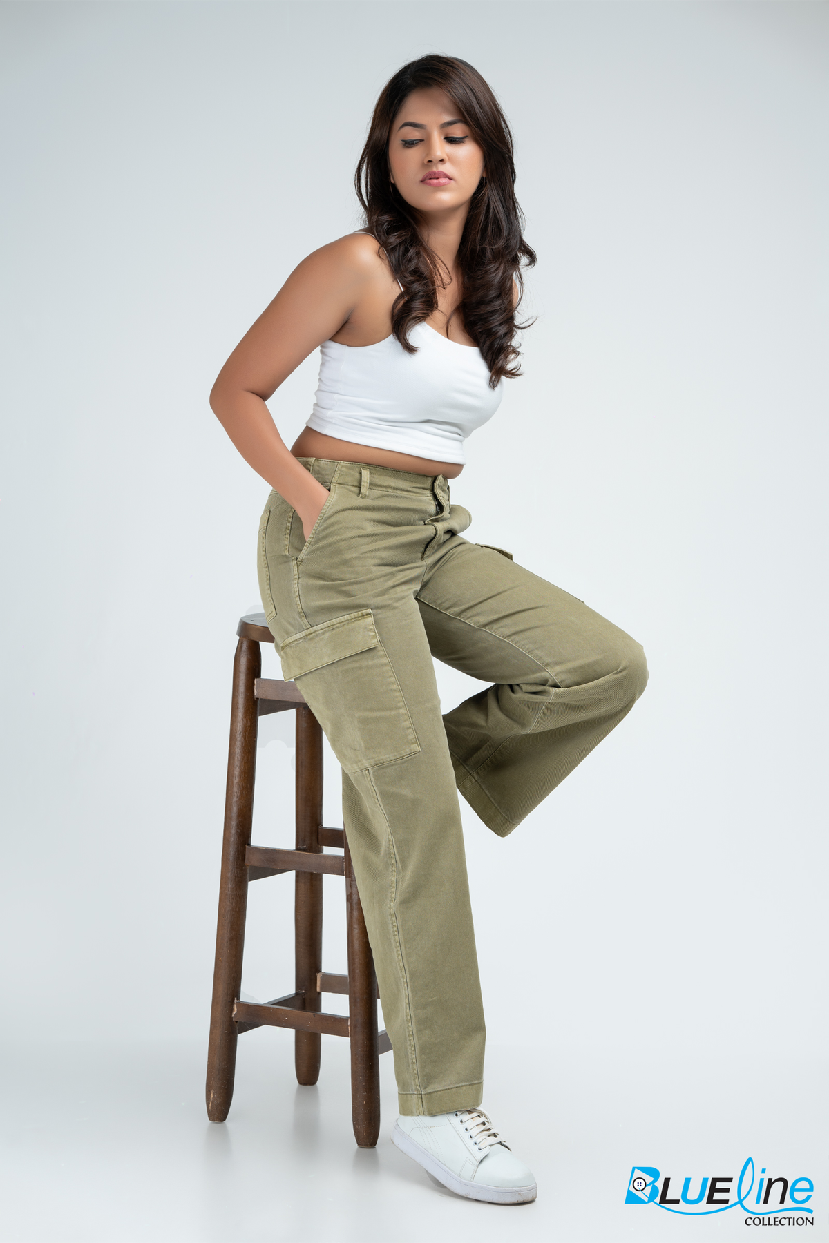 HIGH RISE CARGO PANT