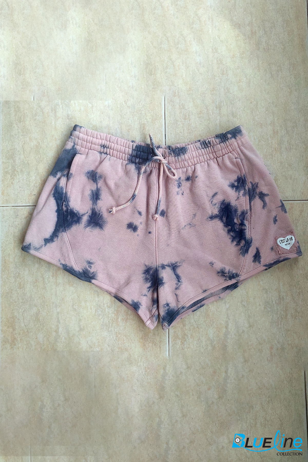 HIGH RISE TIE DYE SHORT