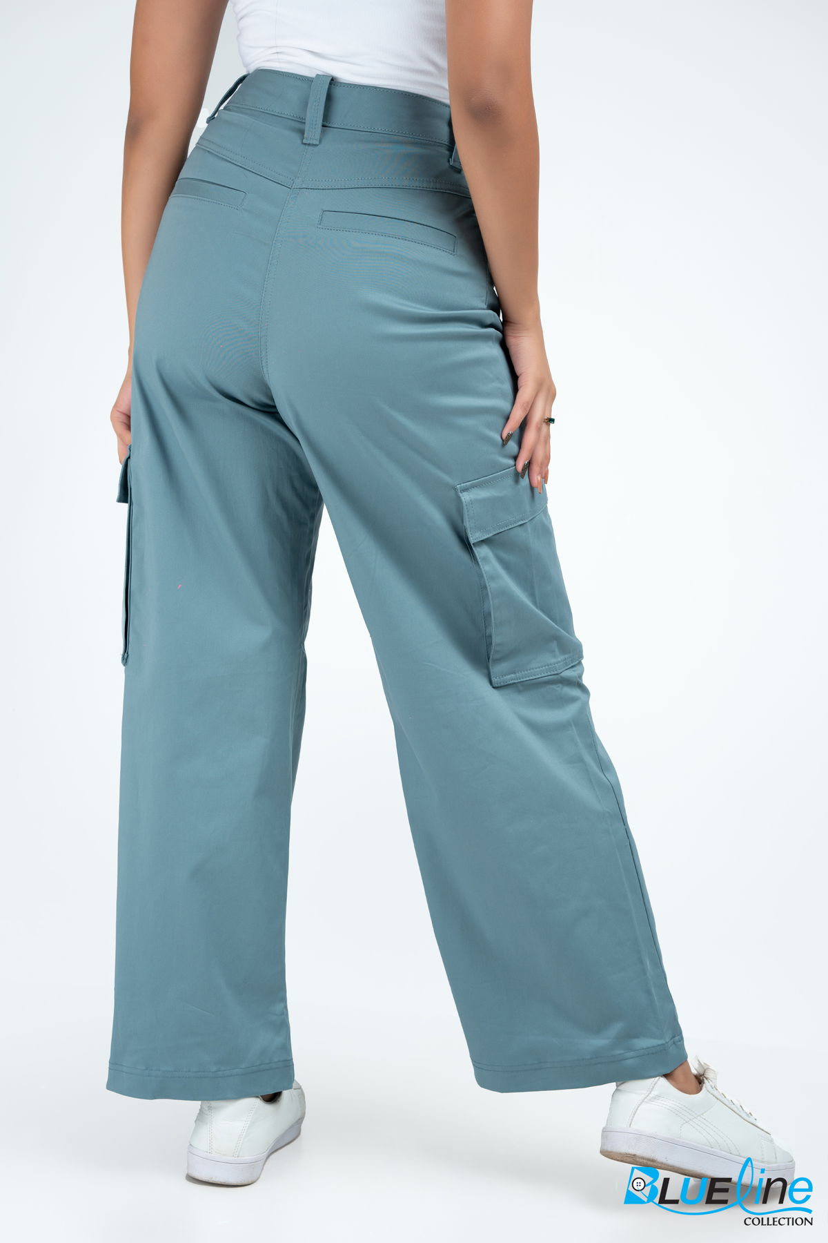 STRAIGHT COTTON CARGO PANT