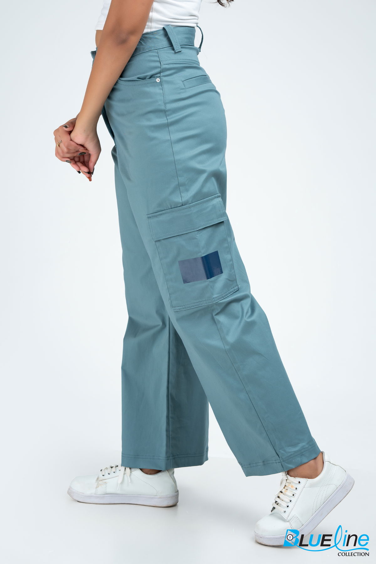 STRAIGHT COTTON CARGO PANT