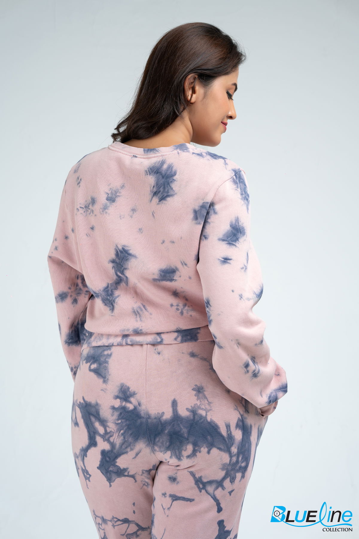 TIE DYE CREW NECK SWEATER