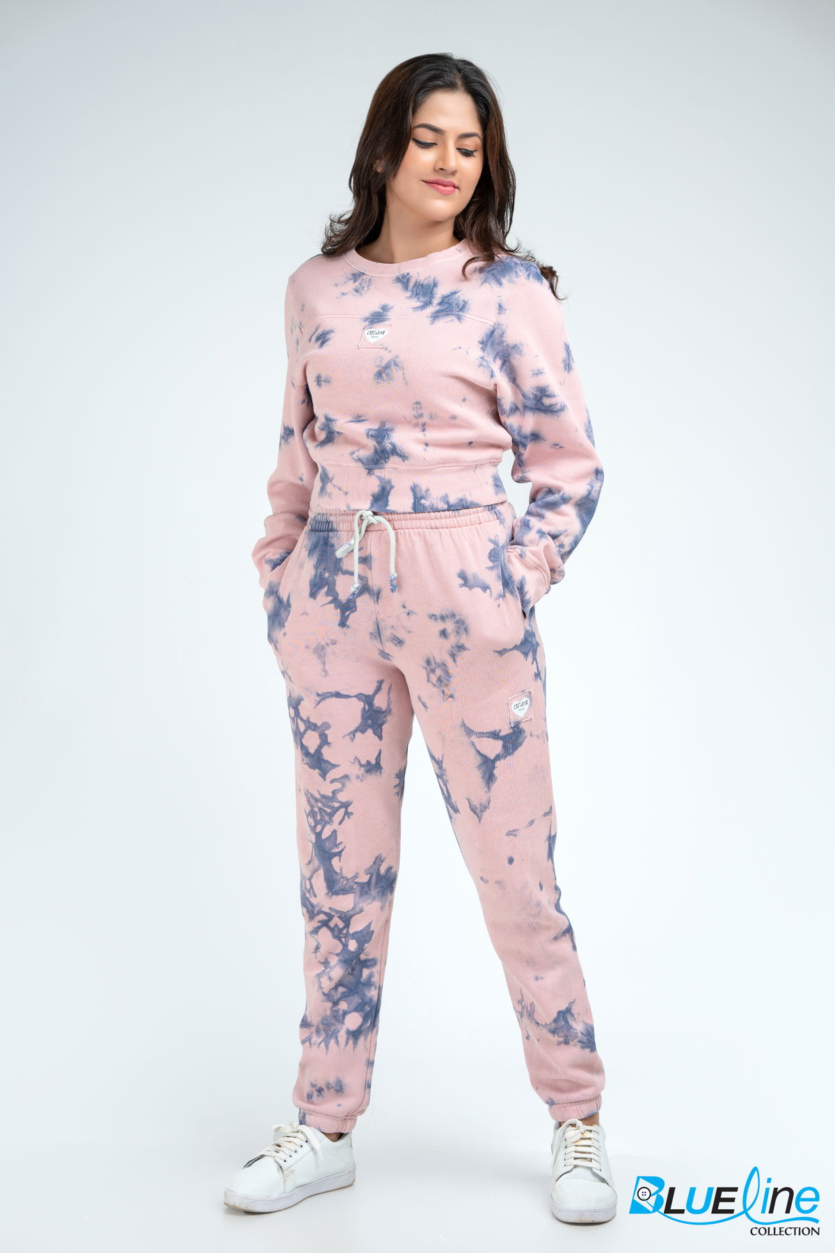 TIE DYE CREW NECK SWEATER