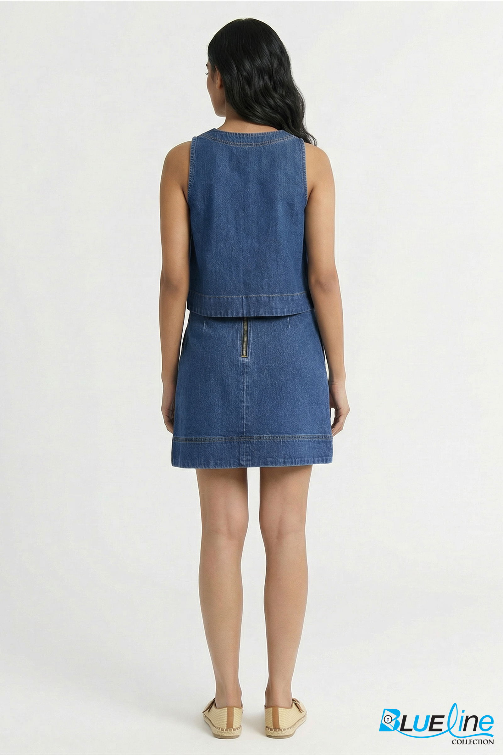 Asymmetrical Mini Skirt