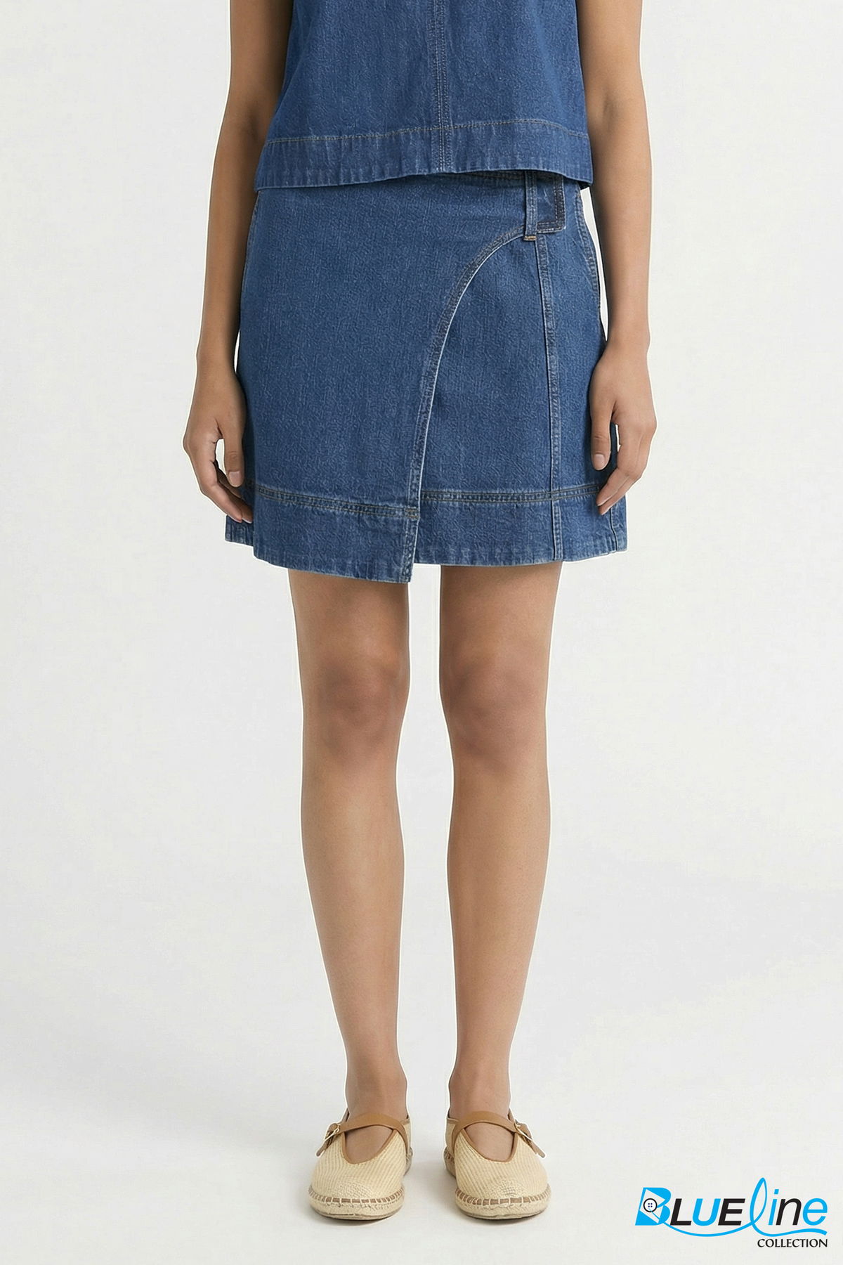 ASYMMETRICAL MINI SKIRT
