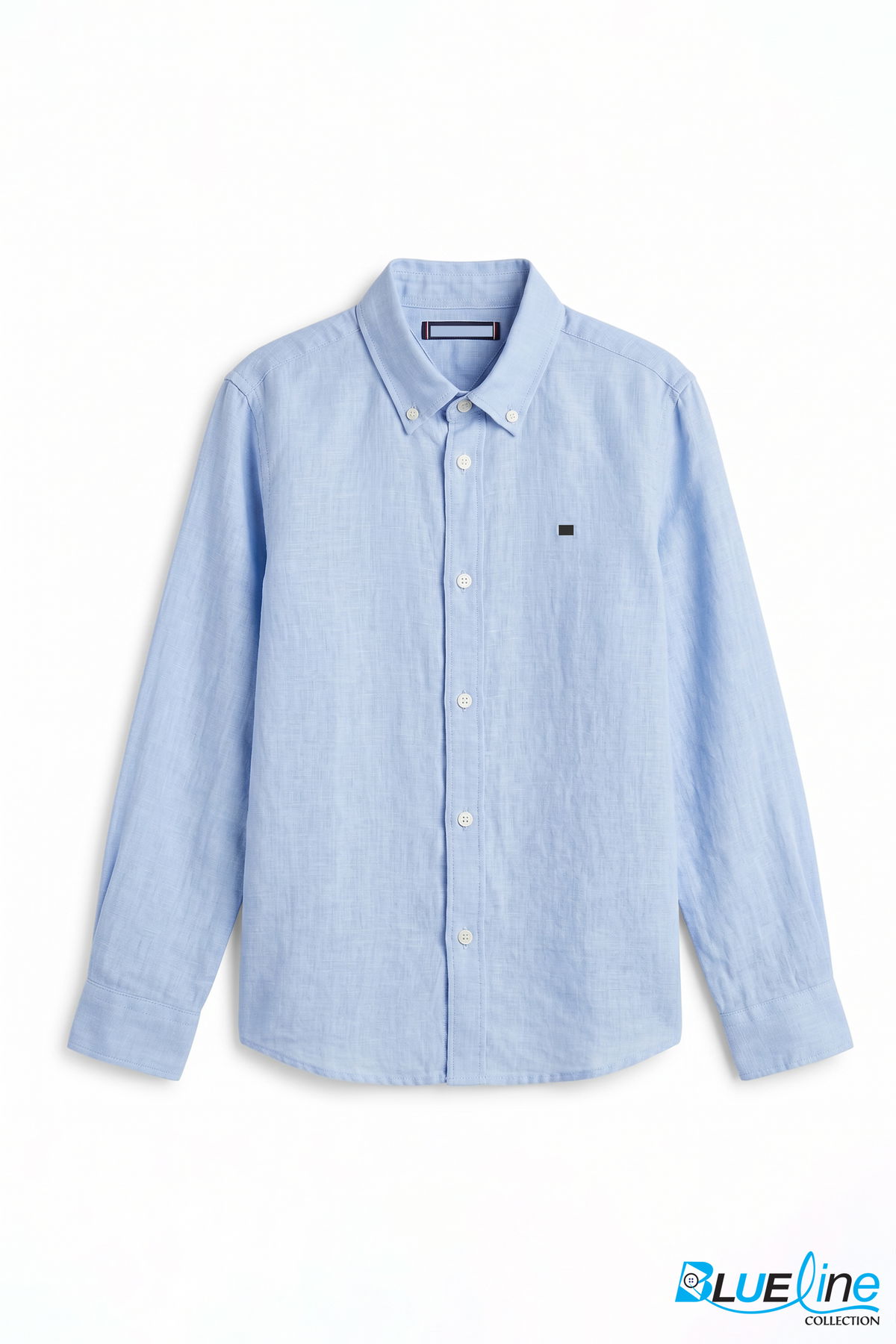 BOYS LINEN LONG SLEEVE SHIRT